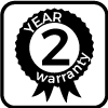 2 year warranty